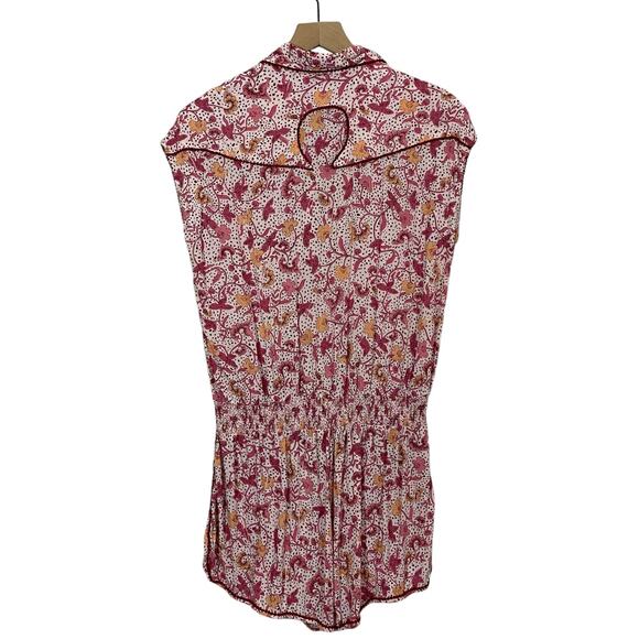 Poupette St. Barth Margo Romper - Pink Clary - Large - Picture 11 of 16
